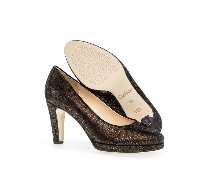 Gabor Women's Pumps Bronze | GB78QWHEF