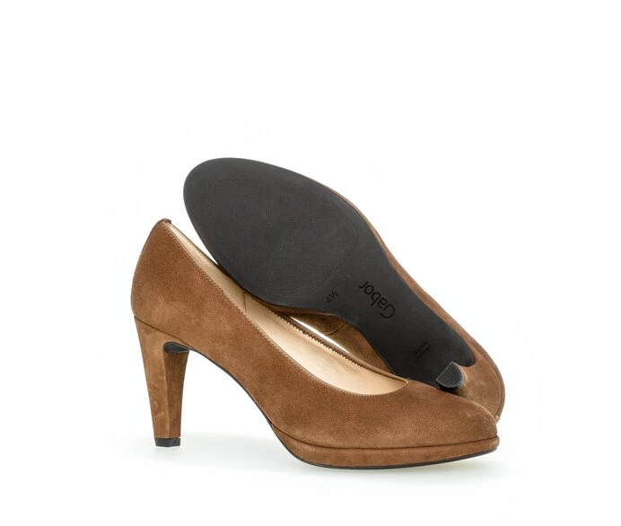 Gabor Women's Pumps Brown | GB98WREIY