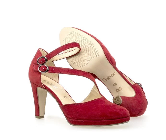 Gabor Women's Pumps Red | GB39MPRZK