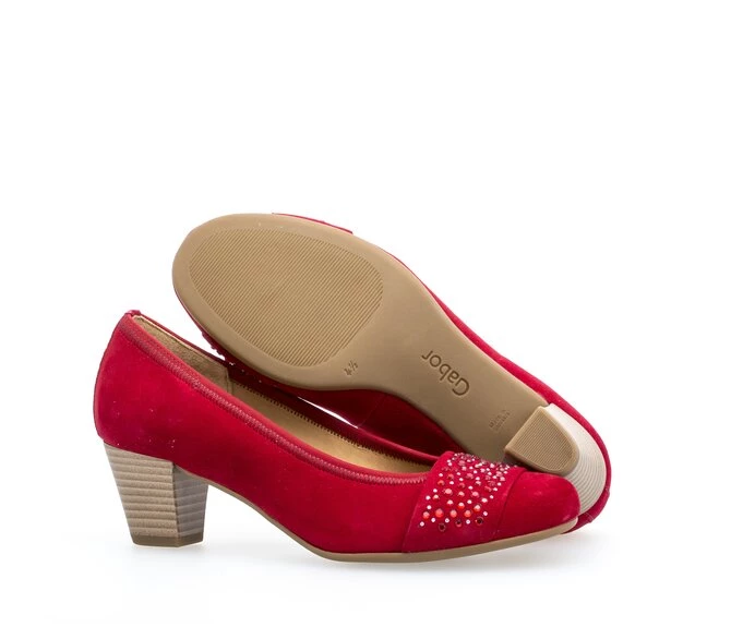 Gabor Women's Pumps Red | GB97XOTYK