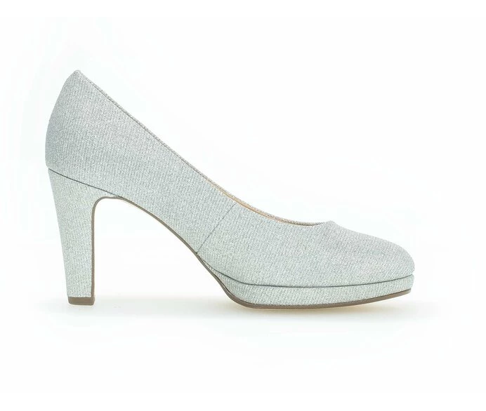 Gabor Women's Pumps Silver | GB03RIHSC