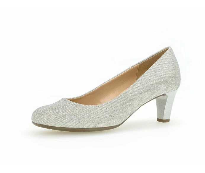 Gabor Women's Pumps Silver | GB12ZYNJE