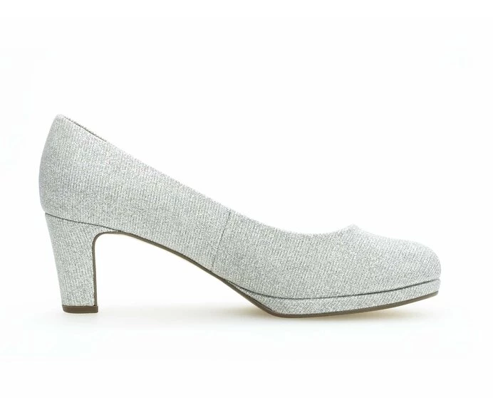 Gabor Women's Pumps Silver | GB38MYDUL