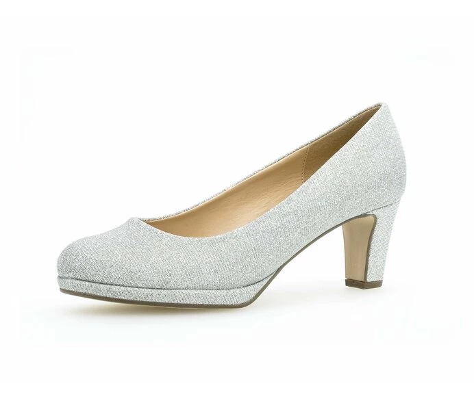 Gabor Women's Pumps Silver | GB38MYDUL