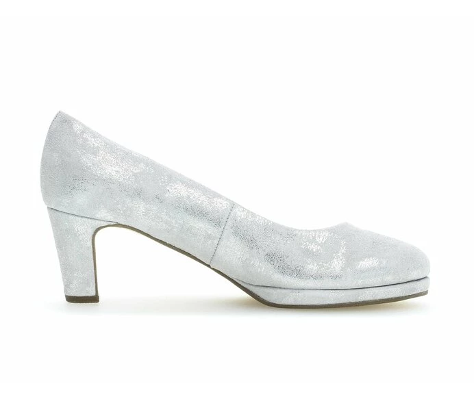 Gabor Women's Pumps Silver | GB95DUWRV