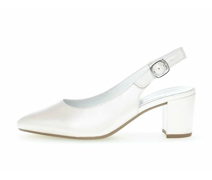 Gabor Women\'s Pumps White | GB31ZCBIJ