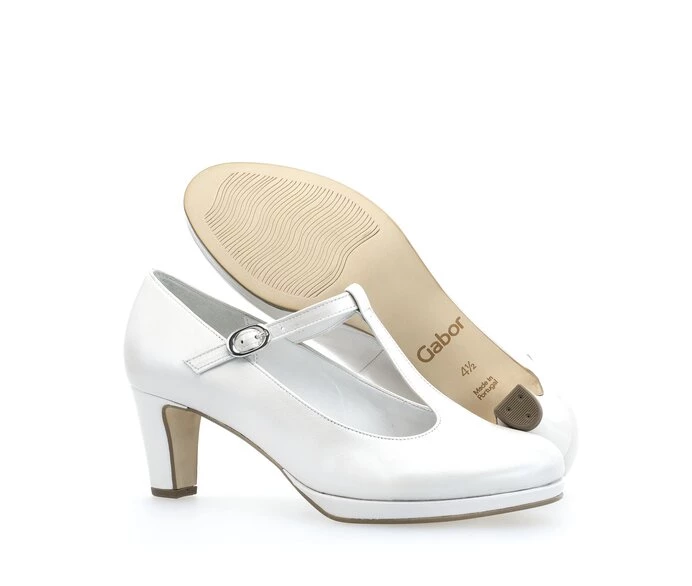 Gabor Women's Pumps White | GB50UMAHL