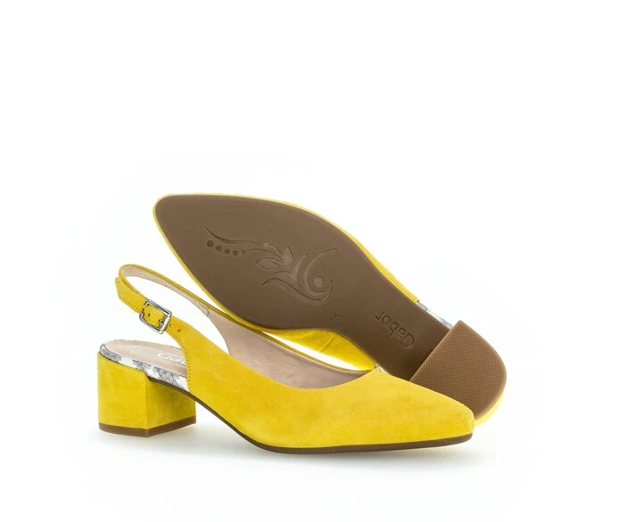 Gabor Women's Pumps Yellow | GB45EWZBU