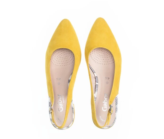 Gabor Women's Pumps Yellow | GB45EWZBU